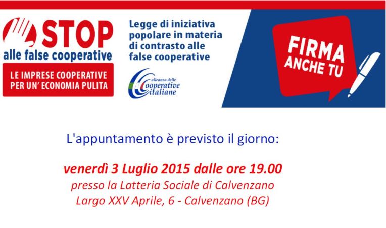 La campagna «Stop False Cooperative» alla Latteria Sociale di Calvenzano